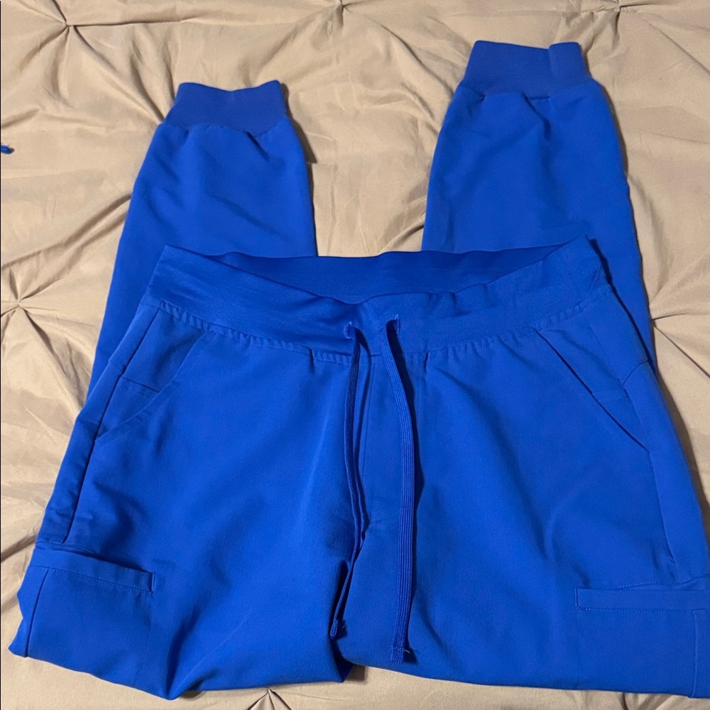 Mandala cobalt blue joggers